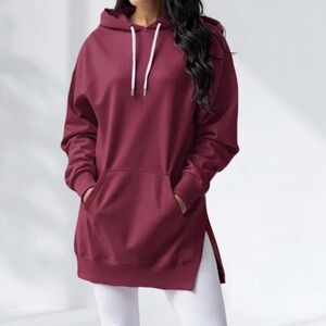 theWarmy Oversized Hoodie Dress Tunic Hoodie 3XL